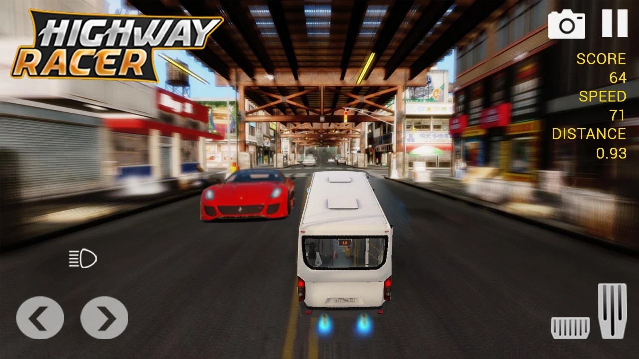 巴士公路赛车(BusX Highway Racer： Traffic Race)(图1)